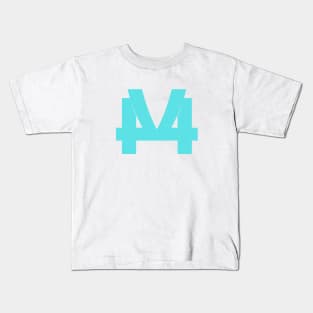 Mirrored Puzzle Design (4) Kids T-Shirt